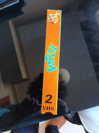 Pelicula VHS Popeye Español