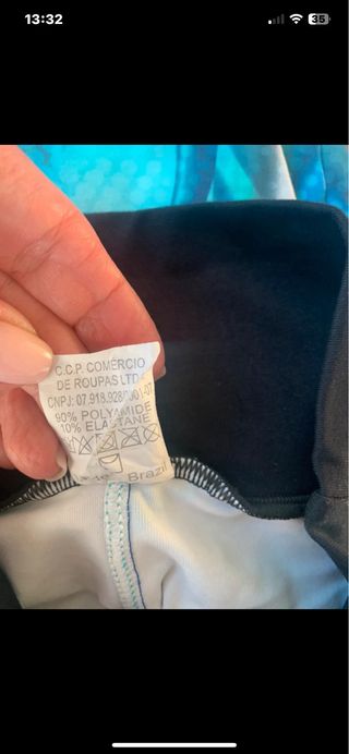 Leggings Hitsportwear Azul y Gris