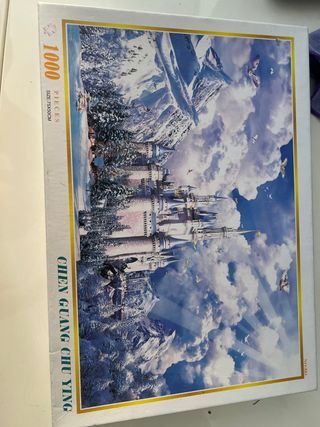 Puzzle 1000 Piezas Castillo Invierno