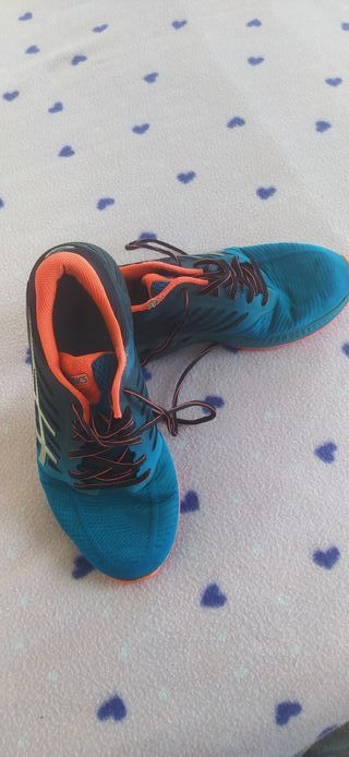Zapatillas ASICS Running Azul Naranja