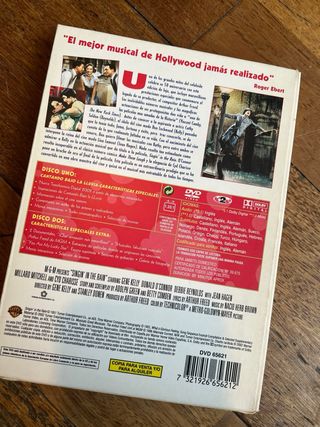 Cantando bajo la lluvia DVD