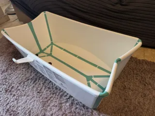 Bañera Plegable Stokke Flexi Bath Blanca/Verde