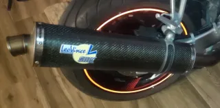 Silencioso LeoVince SBK Oval Carbono