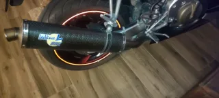 Silencioso LeoVince SBK Oval Carbono