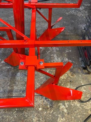 Sembradora de patatas.