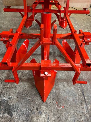 Sembradora de patatas.