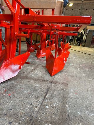 Sembradora de patatas.