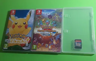 Pack Juegos Nintendo Switch: Pokémon Let's Go Pika