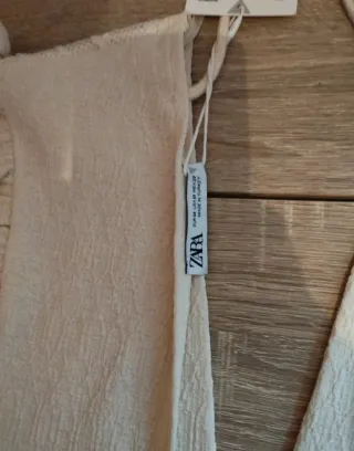 Mono Zara Blanco Talla M