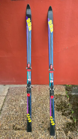 Lote 5 Pares Esquís Vintage KASTLE AIR