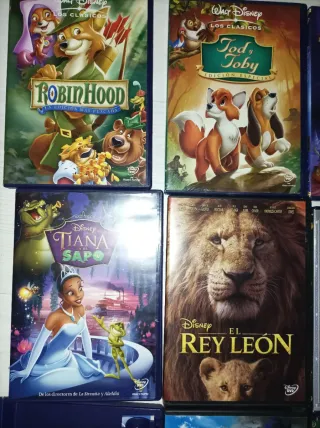 12 DVDs Disney. SÓLO ENVÍOS