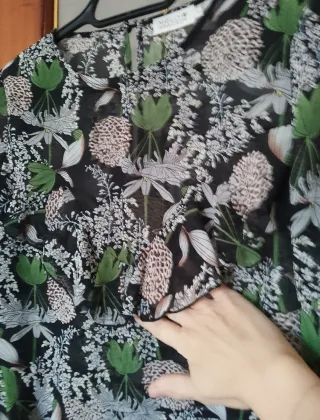 Blusa gasa Molly Bracken talla S