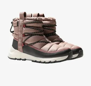 Botas de invierno rosas y negras