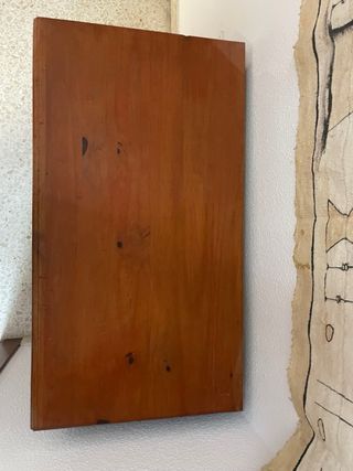 Mueble rústico de madera