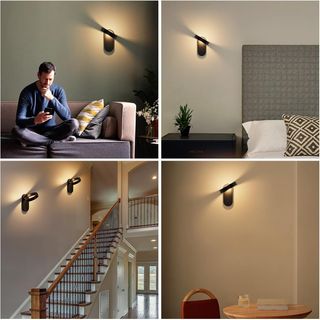 Aplique LED Negro 3000K/4000K