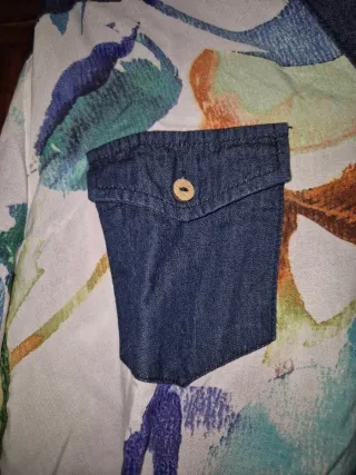 Camisa Desigual Multicolor Talla XL