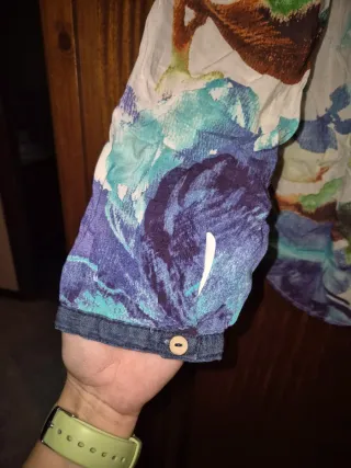 Camisa Desigual Multicolor Talla XL