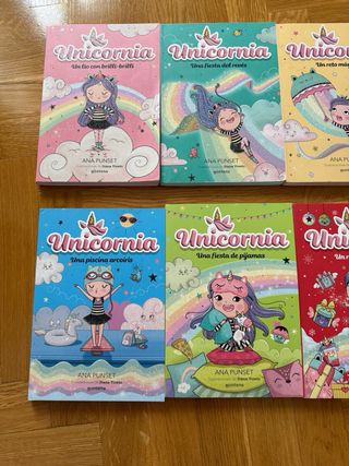 Libros lectura UNICORNIA de Ana Punset