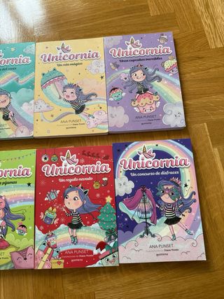 Libros lectura UNICORNIA de Ana Punset