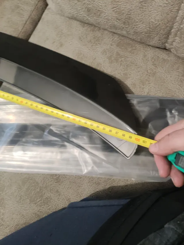 Alerón Visera Coche Negro/Plata Nuevo