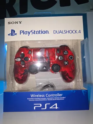 Mando DualShock 4 PS4 Rojo