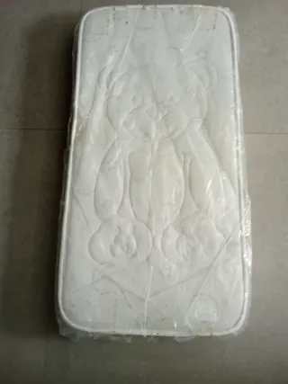 Colchón cuna con osito
