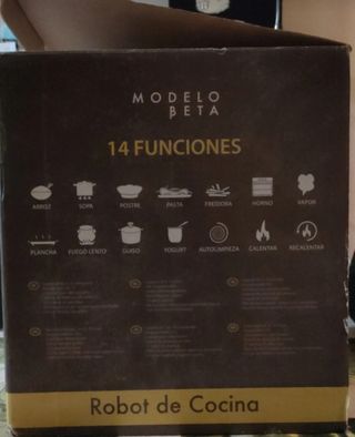 Robot de Cocina Cecotec Modelo Beta