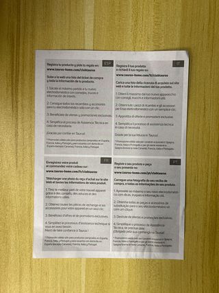 Batidora Taurus Optima Easy 1500W Roja