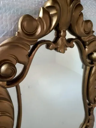 Espejo Cornucopia Vintage Dorado