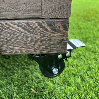 Jardinera Rectangular Madera Tropical