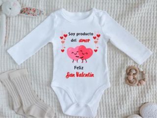 Body bebé San Valentin