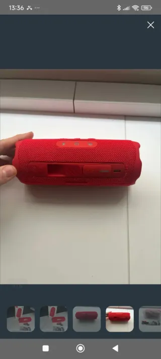 Altavoz JBL Flip 7 Rojo