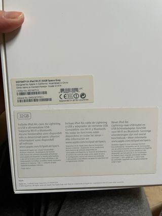 iPad Air 32GB + Teclado Logitech + Funda