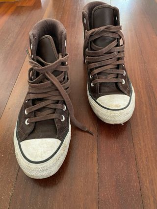 Botas Converse Piel Marrón 41.5