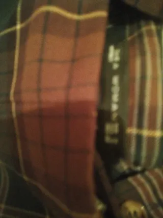 Pantalón peto Zara cuadros