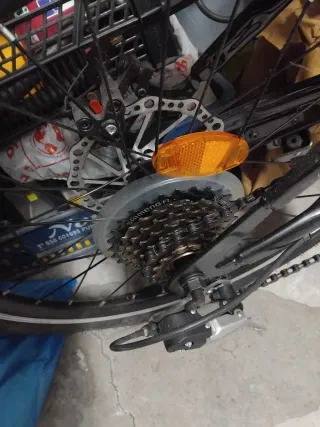 Bicicleta plegable Ridgeyard negra