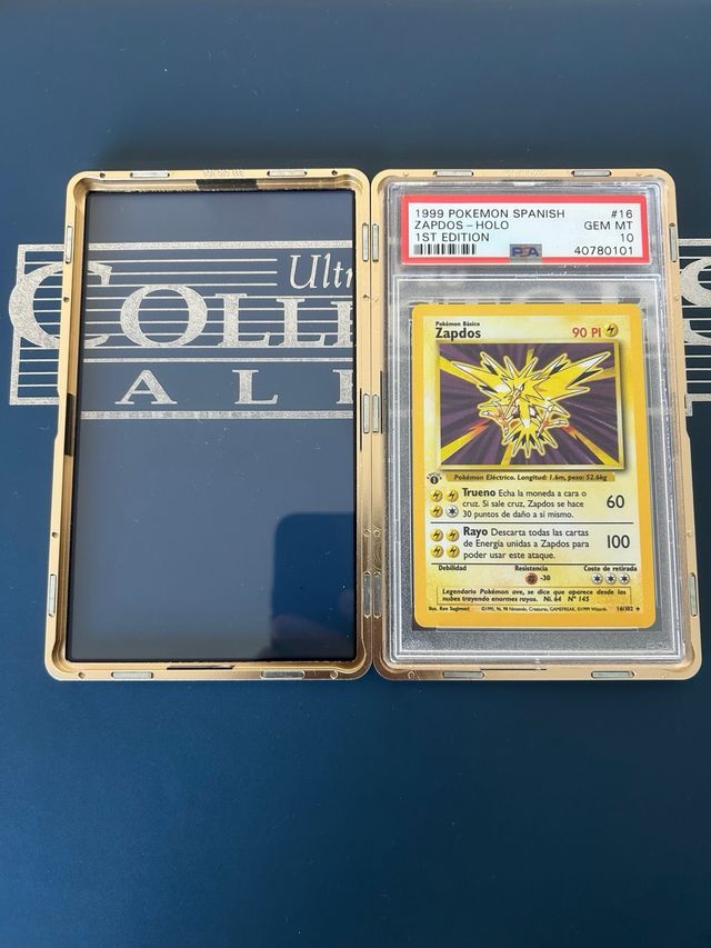 Zapdos Holo 1ª Edición Español PSA 10