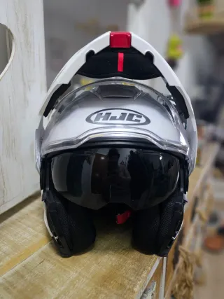 Casco Modular HJC Blanco talla M