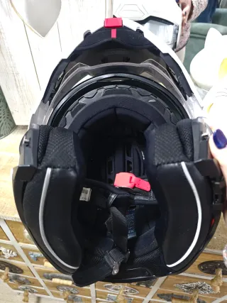 Casco Modular HJC Blanco talla M