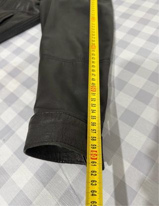 Giacca Uomo Vera Pelle Nera Taglia M