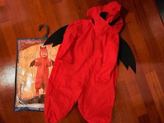 2 Disfraces de Diablillo Bebé Talla 6-12 Meses
