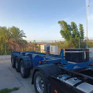 Semirremolque portacontenedor 20 pies