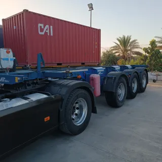 Semirremolque portacontenedor 20 pies