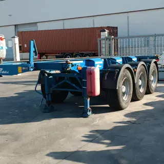 Semirremolque portacontenedor 20 pies