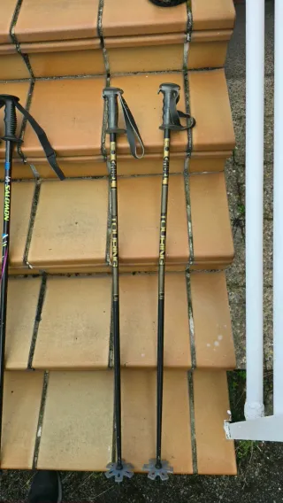 Lote 3 Pares Bastones Esquí LOOK / SALOM