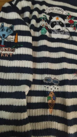 Jersey rayas Pull and Bear