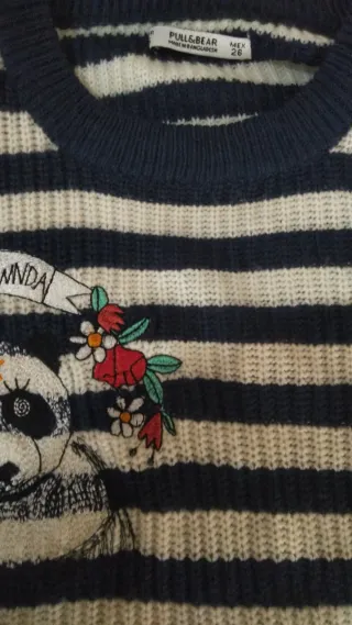 Jersey rayas Pull and Bear