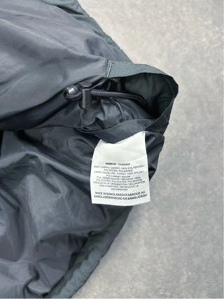 Chaleco acolchado Nike unisex gris y azul