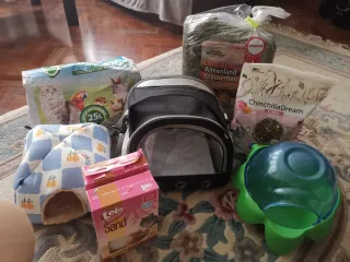 Accesorios para chinchilla: Casa, Comida y Más