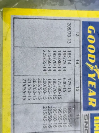 Catene da Neve Goodyear 9mm